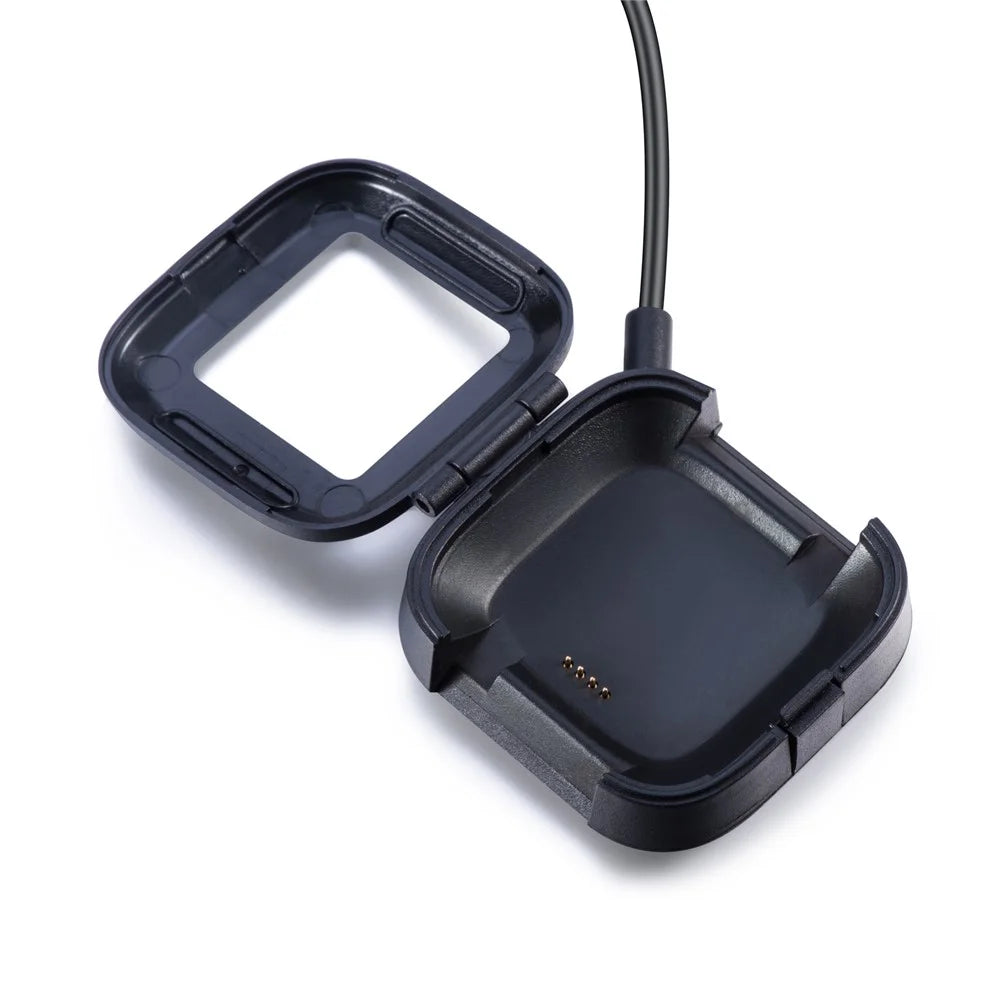 Portable USB Cable Charging Case Box Charger Cradle for Fitbit Versa 2 - 6