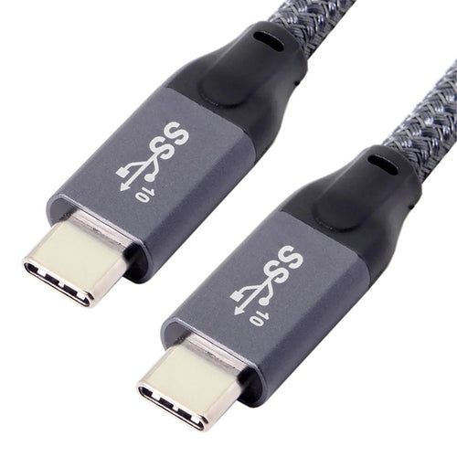 Gen 2 10Gbps USB 3.1 Type C Male to Male Data Video Cable with E-Marker for Tablet Phone Laptop 1m - 1