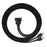 1M Waterproof Dual USB 3.0 Extension Latch Mount Car AUX Cable for Dashboard Panel - 5