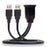 1M Waterproof Dual USB 3.0 Extension AUX Flush Mount Car Mount Extension Cable for Dashboard Panel - 2