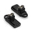 For Garmin Forerunner 255 / 255S 90 Degree Elbow Type-C Female Converter Charging Adapter - Black - 3