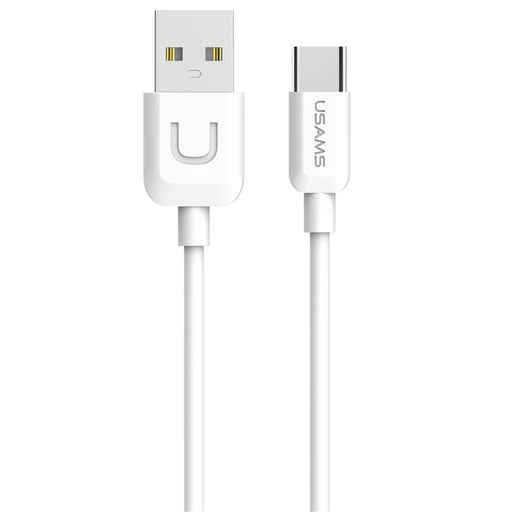 USAMS 1m USB Type-C Data Charging Cord for Huawei Mate 9/Galaxy C9 Pro etc - White - 2