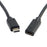 0.6m USB-C USB 3.1 Type-C Male to Type-C Female Extension Data Cable for Macbook Mobile Phone - 3
