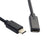 0.6m USB-C USB 3.1 Type-C Male to Type-C Female Extension Data Cable for Macbook Mobile Phone - 5