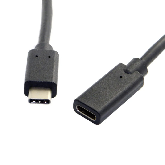 0.6m USB-C USB 3.1 Type-C Male to Type-C Female Extension Data Cable for Macbook Mobile Phone - 6