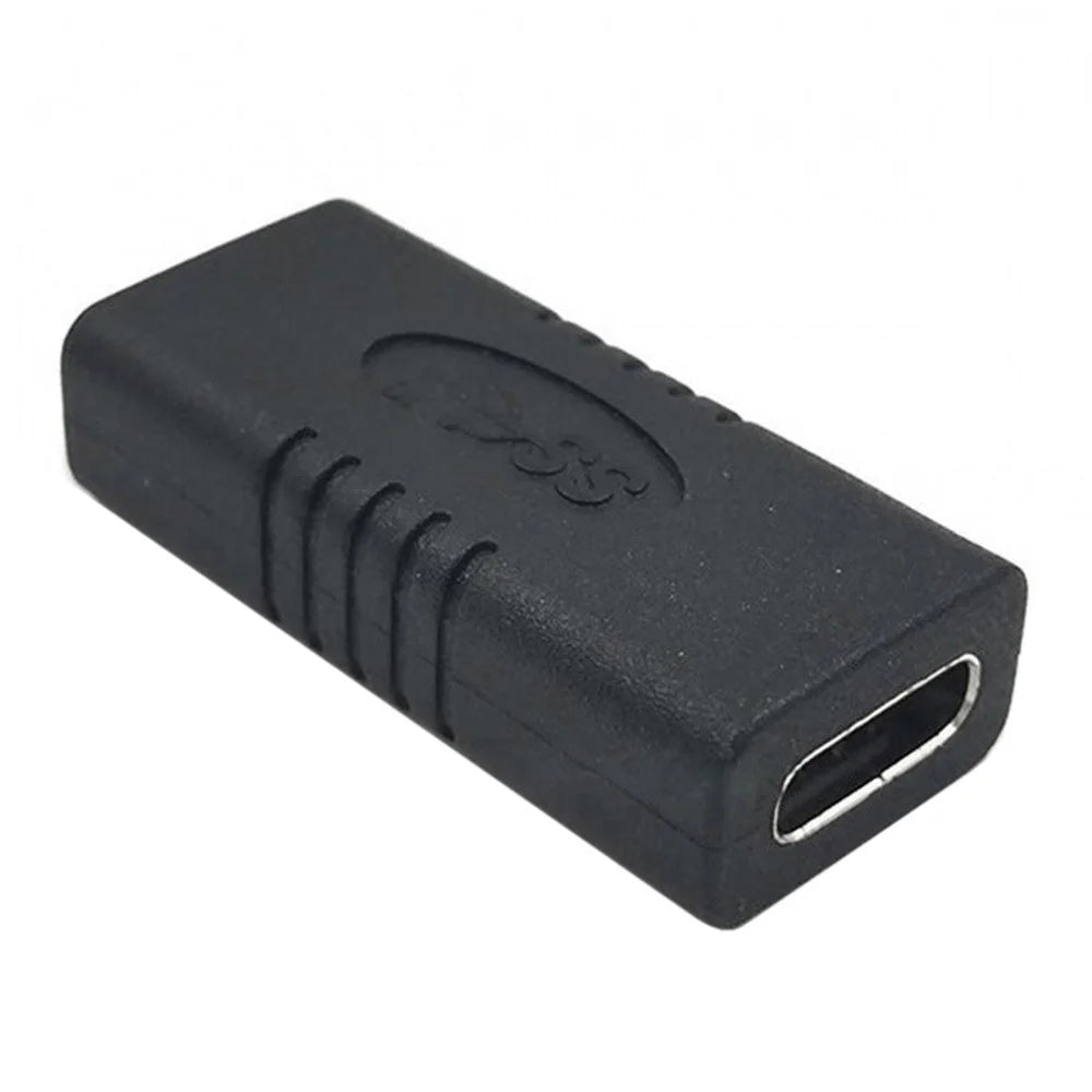 10Gbps USB 3.1 Type-C USB-C 24Pin Female to Female Extension Adapter for Cell Phone & Laptop - 7