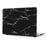 Marble Pattern Hard Case for MacBook Air 11.6-inch - White / Black - 5