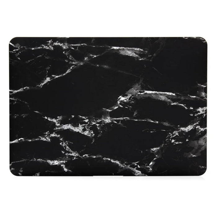 Marble Pattern Hard Snap-on Cover for Macbook Air 13.3 Inch Heat-Dissipated - White / Black - 1