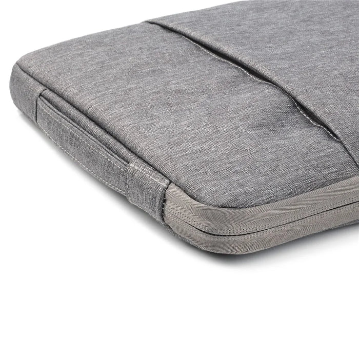 Jeans Cloth Fashionable 11.6-inch Notebook Bag Pouch Cover with Handle - Grey - 6