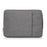 Jeans Cloth Fashionable 13.3-inch Notebook Bag Pouch Cover with Handle - Grey - 3