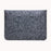 13.3-inch Felt Laptop Sleeve Bag Cover Well Managing Notebook Bag for Macbook Air/Pro 13.3 Inch etc. - Black - 2