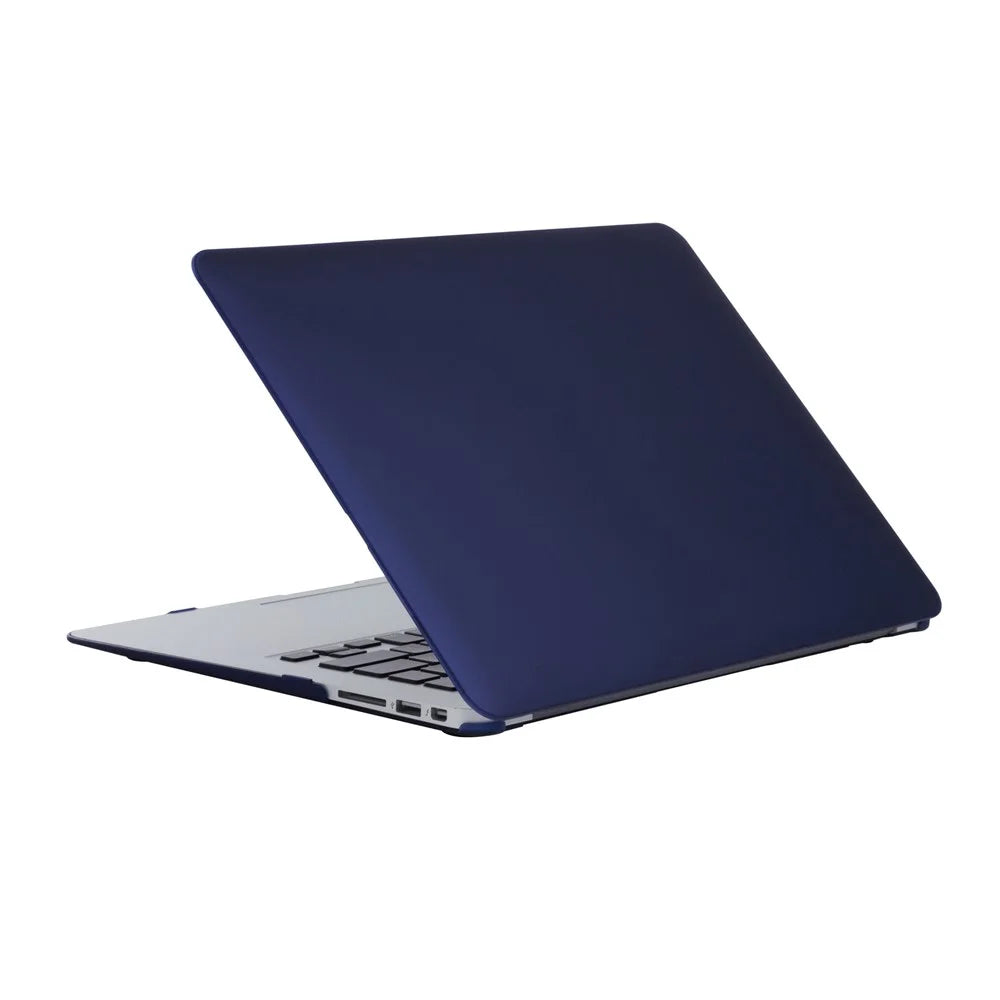 Frosted Hard PC Case for MacBook Pro 13-inch (2016) A1706/A1708/A1989/A2159/A2251/A2289/A2338 - Dark Blue - 2