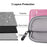 HAWEEL Splash-proof Shockproof Oxford Pouch Case Sleeve Bag for 7.9-inch Tablets - Pink - 5