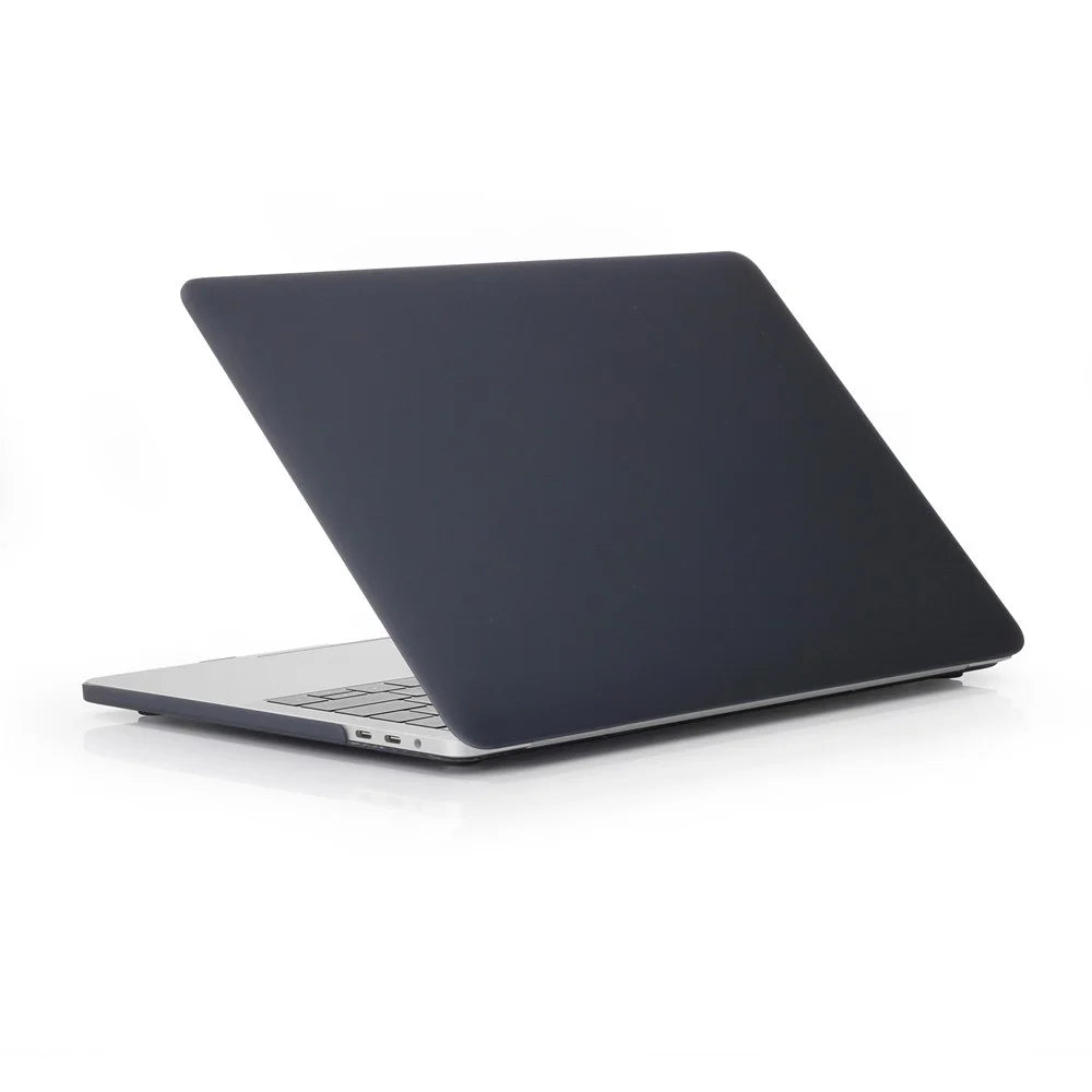 Matte Plastic Front and Back Protective Case for MacBook Air 13.3" Retina Display A2337 M1 (2020) / Air 13.3'' Retina Display A2179 (2020) / Air 13.3-inch (2019) (2018) A1932 - Black - 4