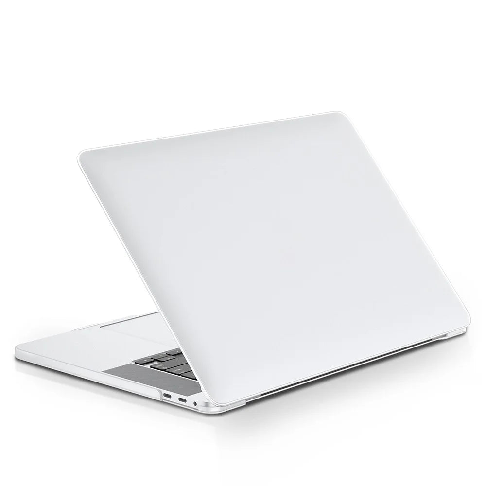 LENTION Matte PC Protector Cover for MacBook Pro 13-inch (2016) with Touch Bar - White - 1
