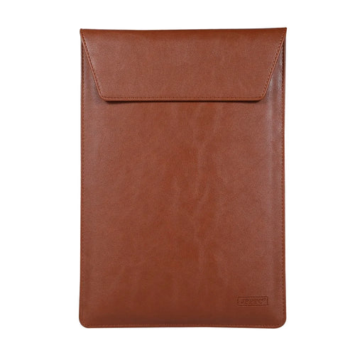 Universal PU Leather Laptop Case [Size 36x26cm] for 15-inch Laptop - Brown - 1