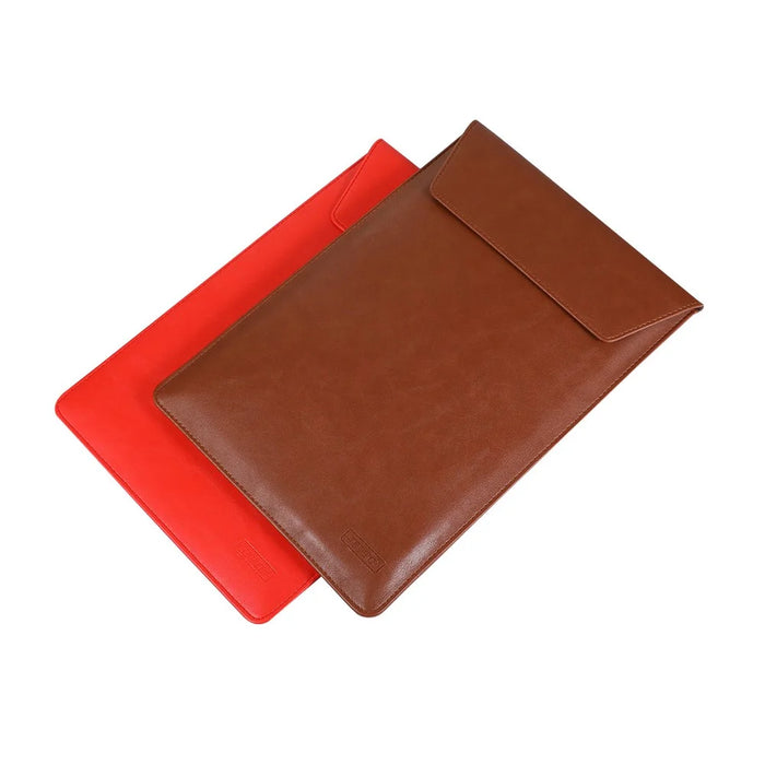 Universal PU Leather Laptop Case [Size 36x26cm] for 15-inch Laptop - Brown - 7