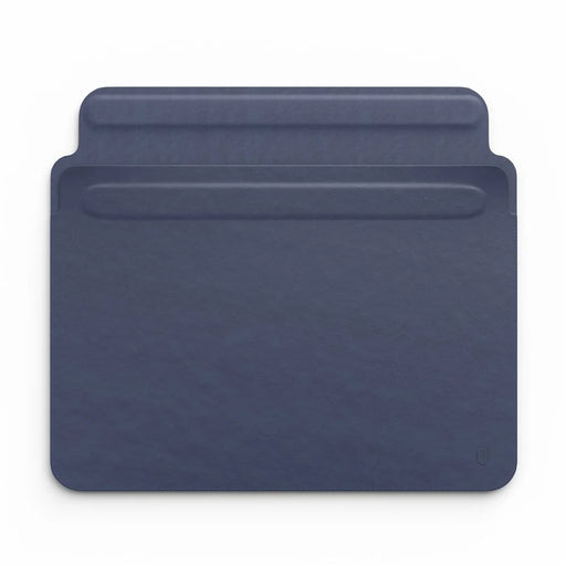 WIWU Skinpro 2nd Generation Ultra-thin PU Leather Laptop Sleeve Bag for MacBook Pro 13.3inch 2016/2017/2018/2019/2020/M1 - Blue - 1