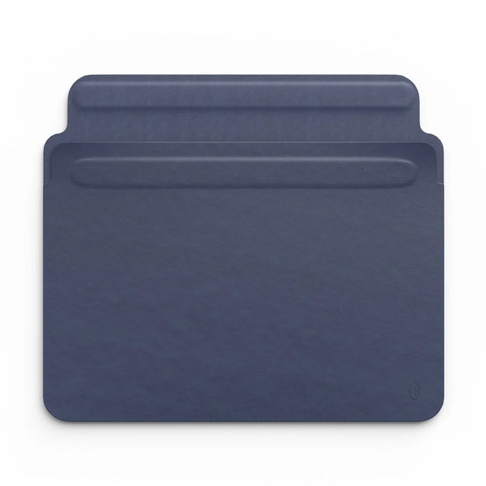 WIWU Skinpro 2nd Generation Ultra-thin PU Leather Laptop Sleeve Bag for MacBook Pro 13.3inch 2016/2017/2018/2019/2020/M1 - Blue - 1