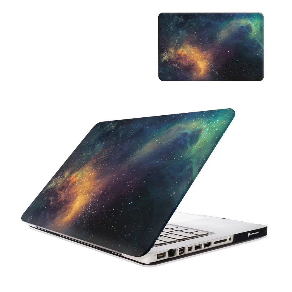 Night Starry Sky PC Hard Protective Case for MacBook Air 13.3-inch - Dark Blue - 1