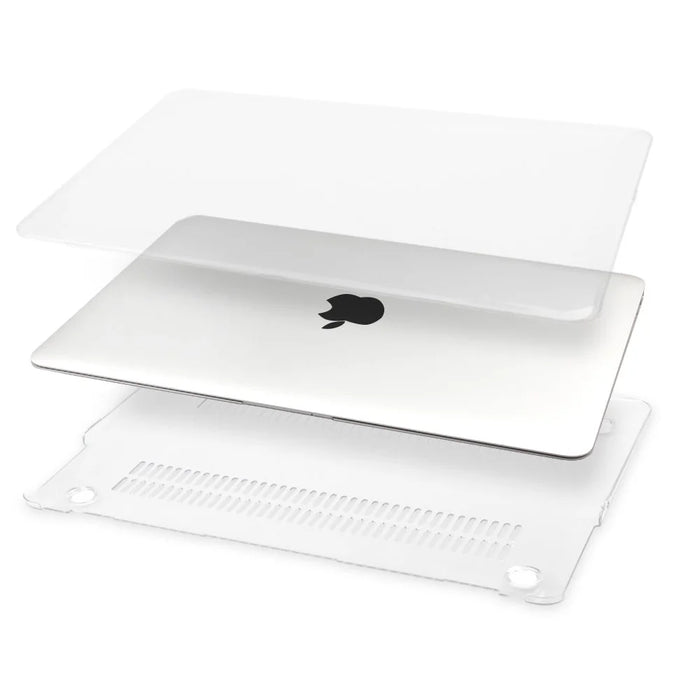HAT PRINCE Clear Hard Case Cover + US Version TPU Keyboard Film for MacBook Pro 15 inch (2016) A1707 - White - 3