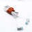 3PCS / Lot PU Leather Cable Cord Wire Earphone Bobbin Winder Organizer - Light Brown - 2