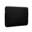 Stereo Grid PU Leather Shockproof Sleeve Bag for 15.4-inch MacBook Pro - Black - 1