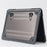 Two-pieces Plastic + TPU Hybrid Case with Stand for MacBook 12-inch with Retina Display (2015) - Grey - 2