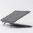 Two-pieces Plastic + TPU Hybrid Case with Stand for MacBook 12-inch with Retina Display (2015) - Grey - 5