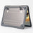 Two-pieces Plastic + TPU Hybrid Case with Stand for MacBook 12-inch with Retina Display (2015) - Grey - 7