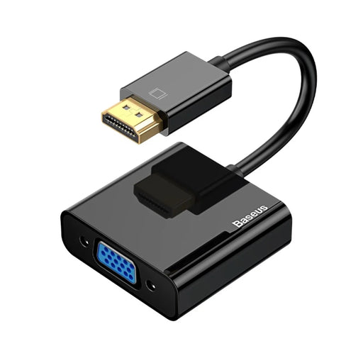 BASEUS HD4K to VGA HD High Definition Adapter - Black - 1