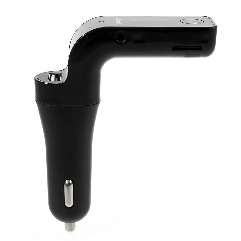 C7 Bluetooth-compatible Car Kit Hands-free FM Transmitter MP3 Player & USB Car Charger - 2