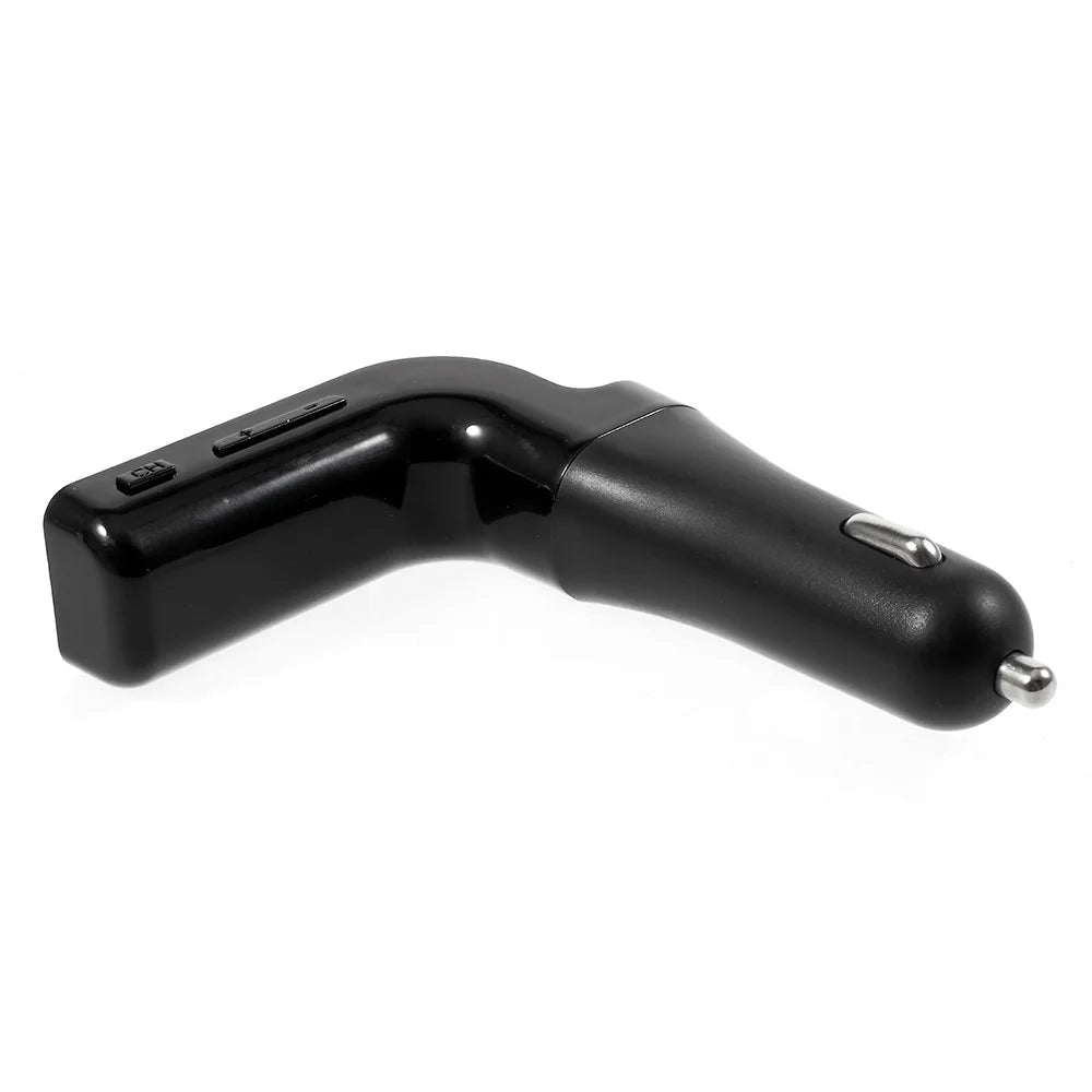 C7 Bluetooth-compatible Car Kit Hands-free FM Transmitter MP3 Player & USB Car Charger - 5