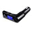 G7S Car Bluetooth-compatible Kit FM Transmitter MP3 Player Dual USB Car Charger with Cigarette Lighter Port - Black - 2