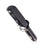 AB Foldable Car Bluetooth-compatible Kit FM Transmitter MP3 Player USB Car Charger - Black - 3