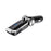 AB Foldable Car Bluetooth-compatible Kit FM Transmitter MP3 Player USB Car Charger - Black - 7