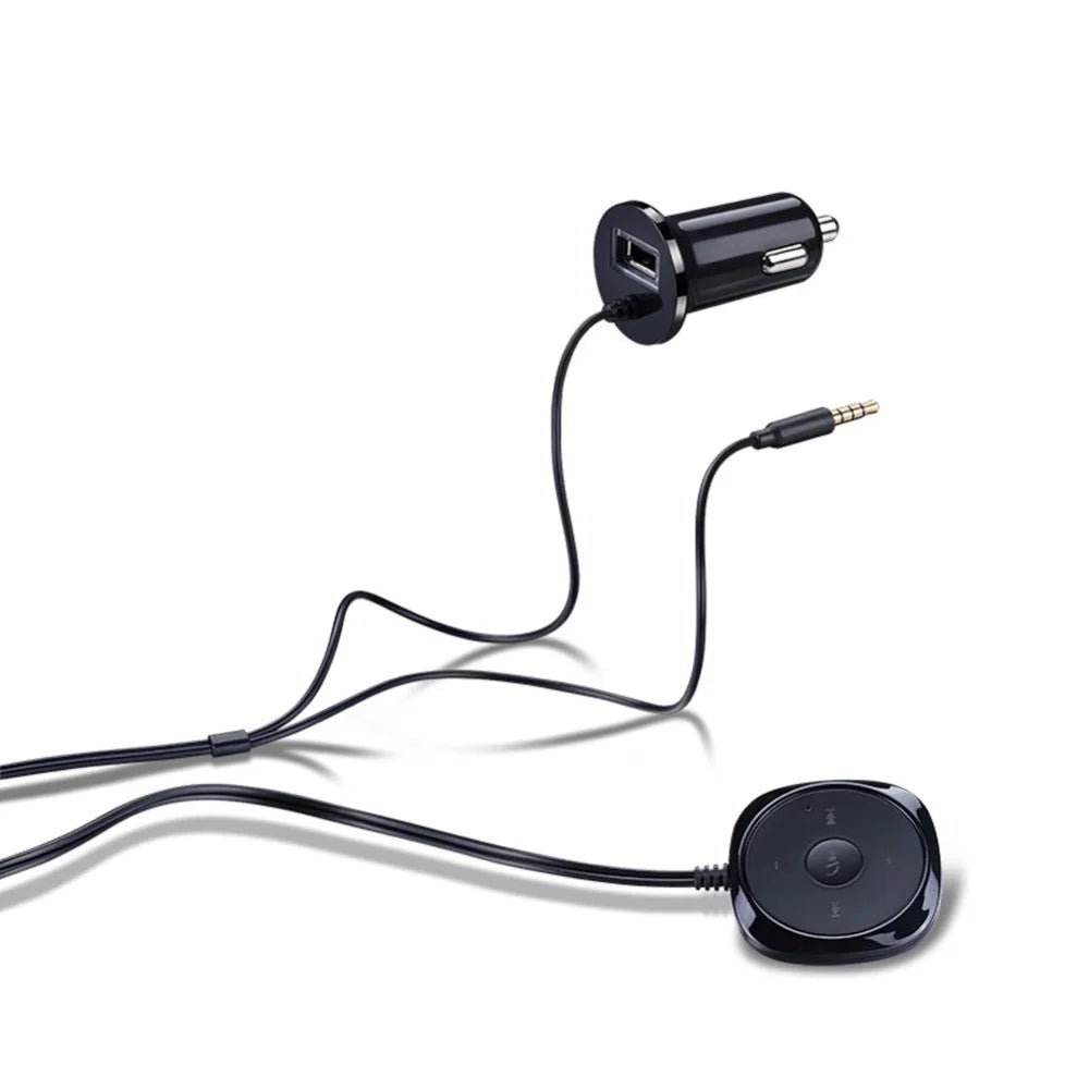 BC20 Bluetooth-compatible Car Kit  Bluetooth-compatible Car Receiver3.5mm Audio Receiver Car Handsfree MP3 - 3
