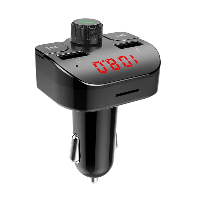Multi-functional Mobile Bluetooth-compatible Charger Player Transmitter - 5