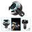 Multifunction Car Bluetooth-compatible MP3 Player Dual USB Car Charger Support TF Card/U Disk - 1