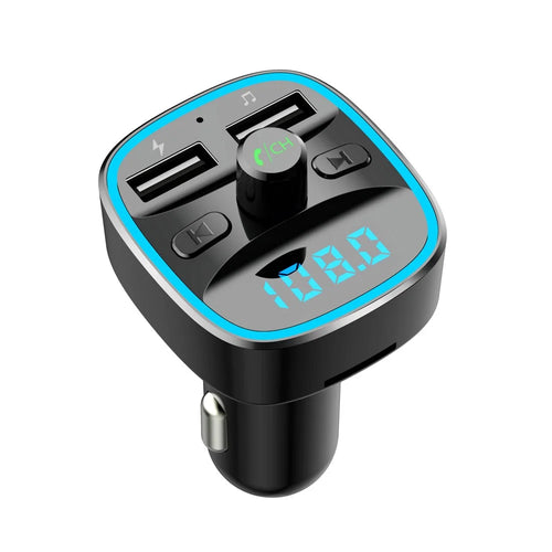JEDX-TB25 Car Bluetooth-compatible MP3 Player FM Transmitter Hands-free Car Kit - 1