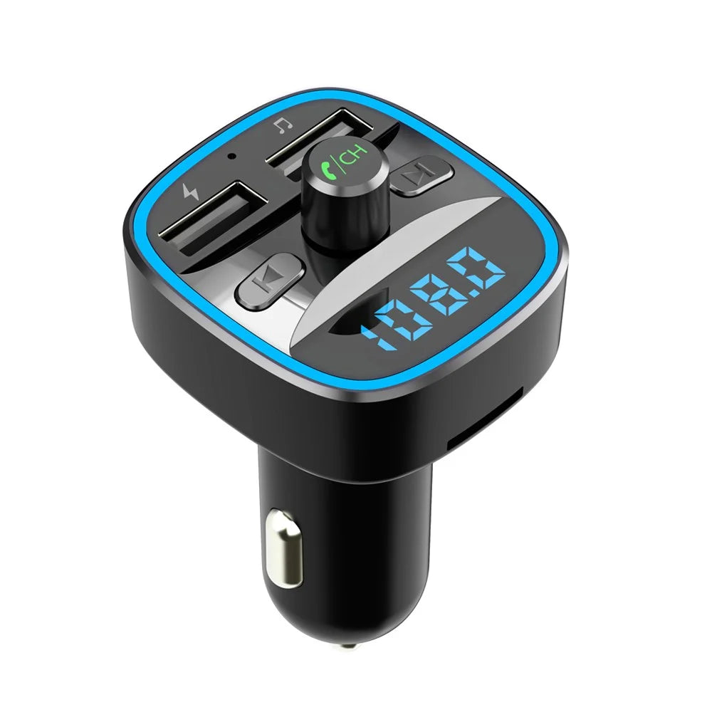 JEDX-TB25 Car Bluetooth-compatible MP3 Player FM Transmitter Hands-free Car Kit - 3