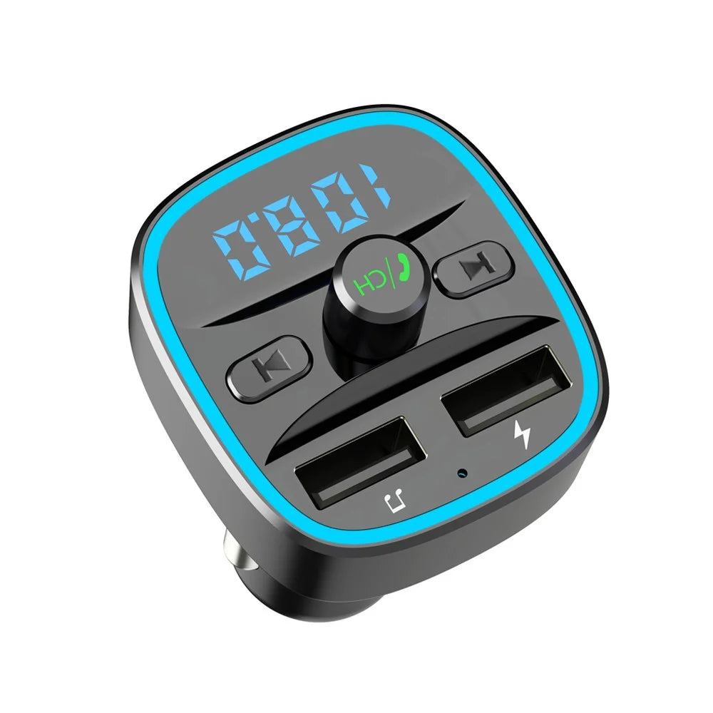 JEDX-TB25 Car Bluetooth-compatible MP3 Player FM Transmitter Hands-free Car Kit - 4