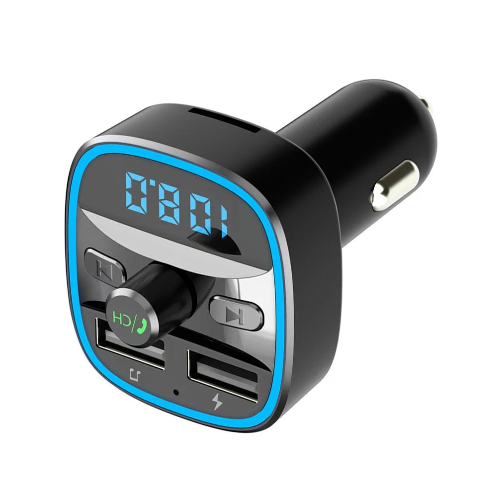 JEDX-TB25 Car Bluetooth-compatible MP3 Player FM Transmitter Hands-free Car Kit - 5