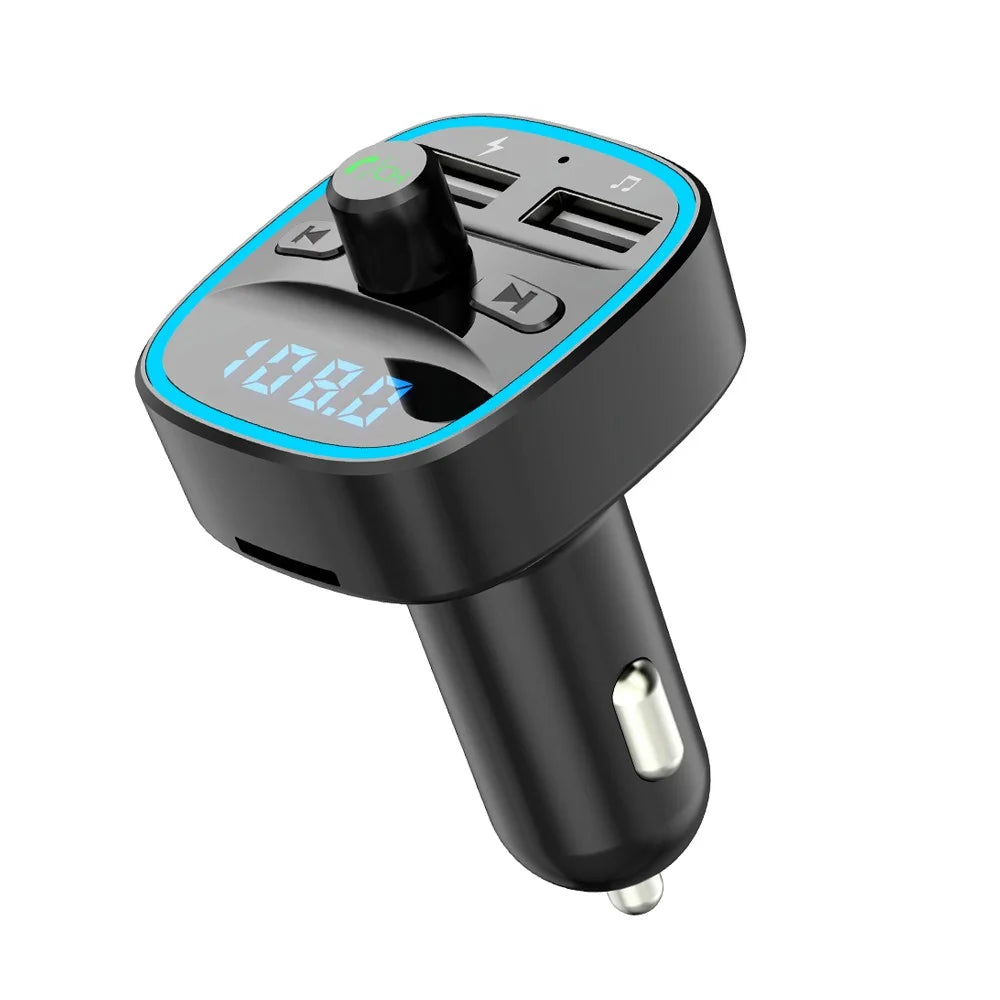 JEDX-TB25 Car Bluetooth-compatible MP3 Player FM Transmitter Hands-free Car Kit - 6