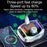 Multifunction Bluetooth-compatible Car FM Transmitter MP3 Player PD+QC3.0 Car Charger - 4