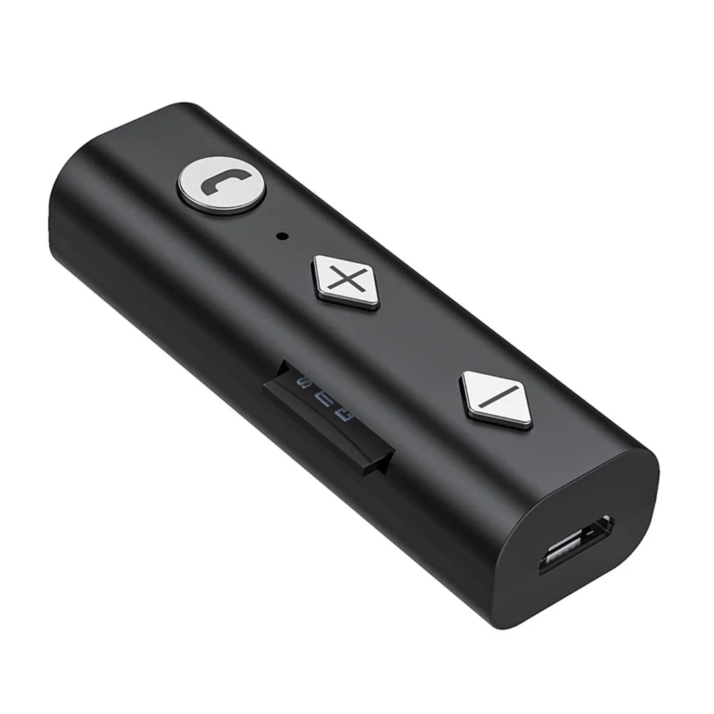 Wireless Bluetooth-compatible 5.0 Clip Audio Receiver Adapter Hands-free Calling for Headphones Car Audio - 1