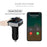 BT23 Dual USB Digital Display Car Bluetooth-compatible MP3 Music Player FM Transmitter QC3.0 PD 20W Fast Charging Phone Charger - 3