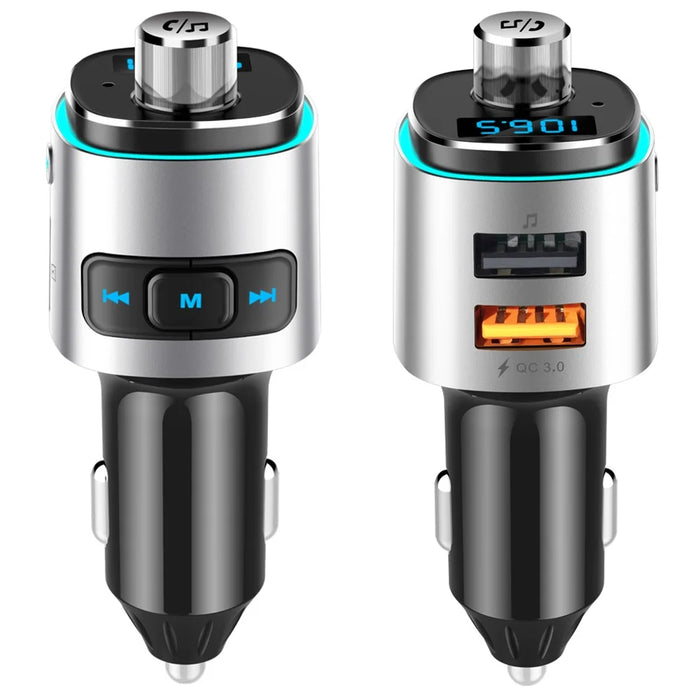 BC42 Vehicle Bluetooth-compatible MP3 Car FM Transmitter - 1