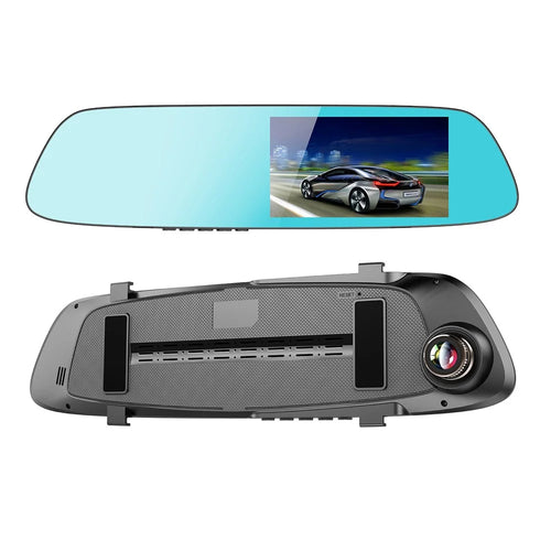 ANYTEK T22  5' HD 1080P Car DVR Camera Vehicle Rearview Mirror Dash Cam Recorder - 1