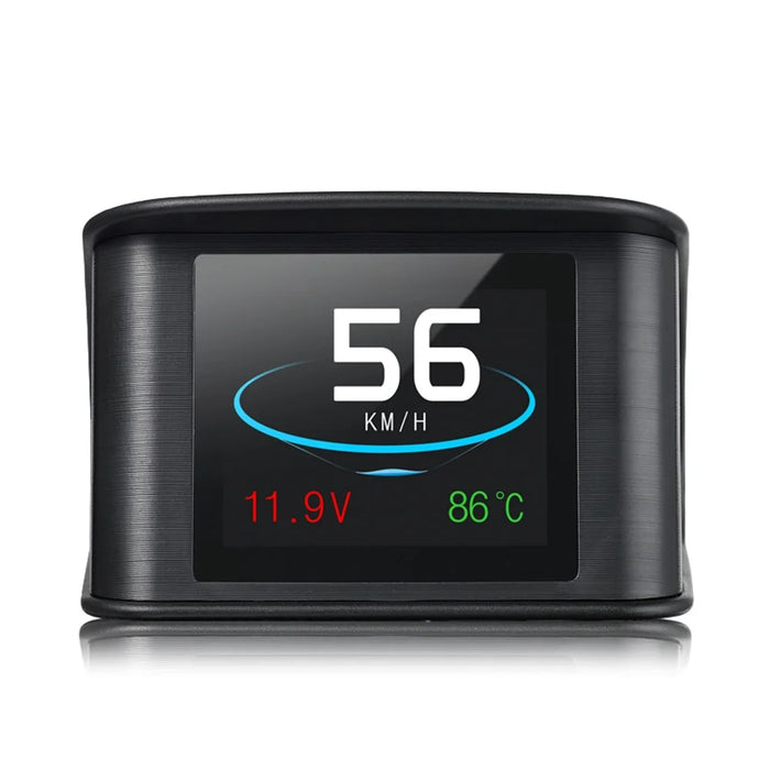 P10 OBD2 2.2 inch Car Head Up HUD Display Smart Digital Speedometer LCD Display OBD2 Scanner Diagnostic Tool Speed Alarm - 3